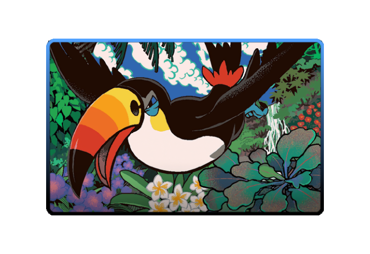 Toucannon poster skin