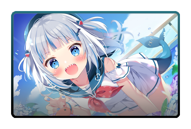 Gawr Gura poster skin