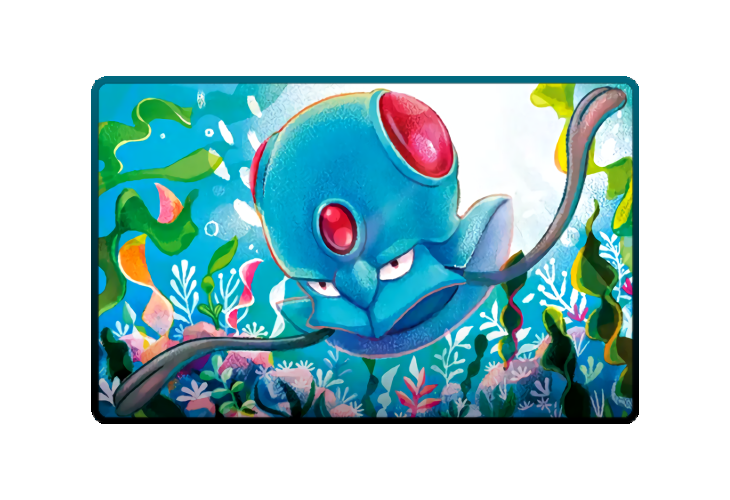 Tentacool poster skin