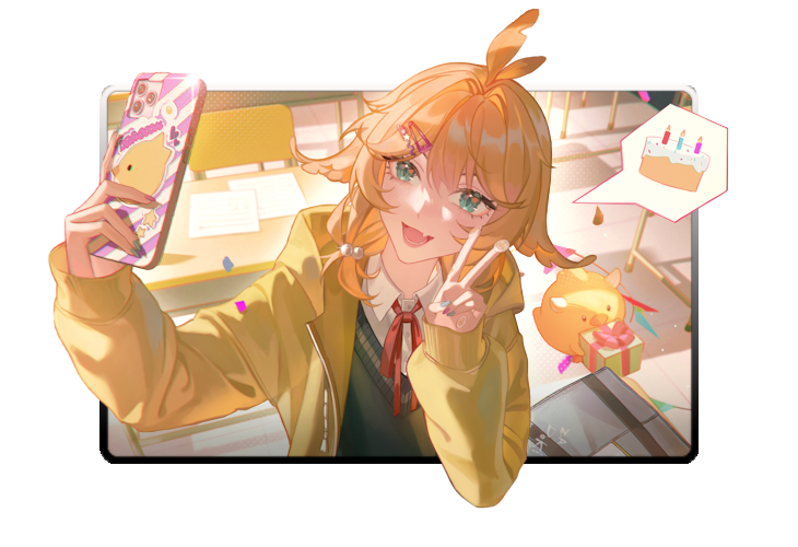 Dokibird 3D poster skin