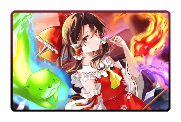 Hakurei Reimu poster skin #2