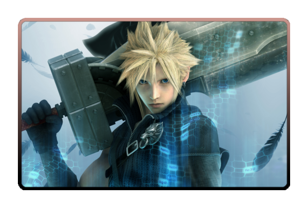 Cloud Strife poster skin