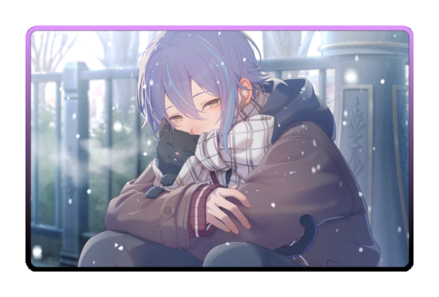Rui Kamishiro Christmas 2025 poster skin