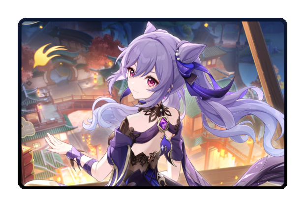 Keqing poster skin