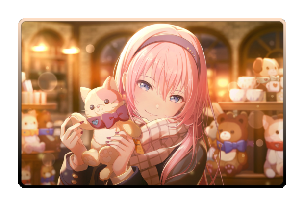 Megurine Luka Christmas 2025 poster skin