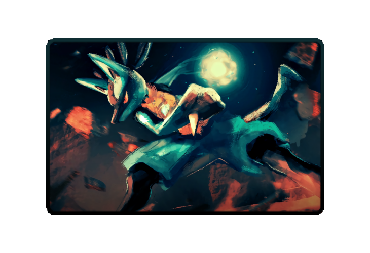Lucario poster skin #2