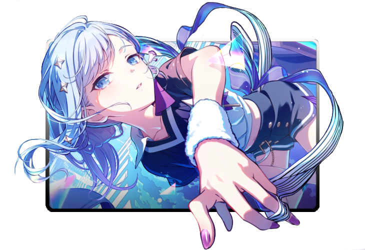 Kanade Yoisaki 3D poster skin