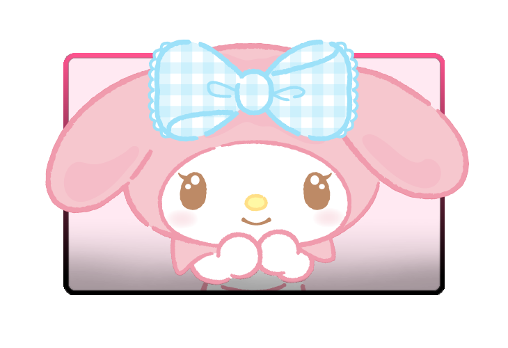 My Melody 3D poster skin