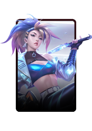 Akali 3D skin