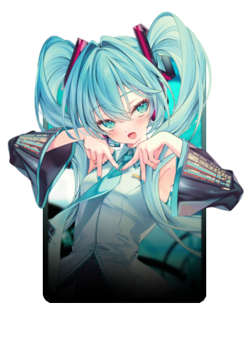 Hatsune Miku 3D skin