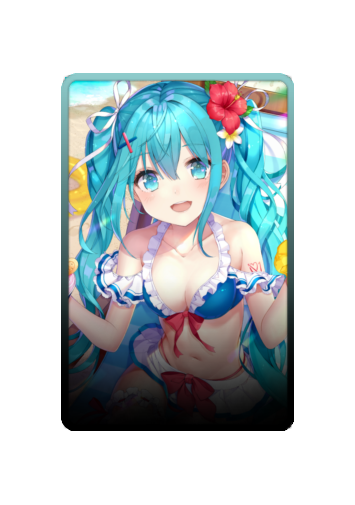 Hatsune Miku Summer 2025 skin