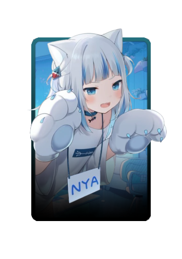Gawr Gura 3D skin