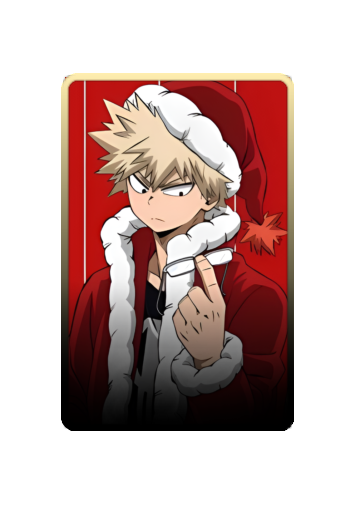 Katsuki Bakugo Christmas 2025 skin