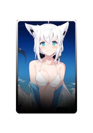 Shirakami Fubuki Summer 2025 skin