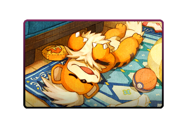 Growlithe poster skin