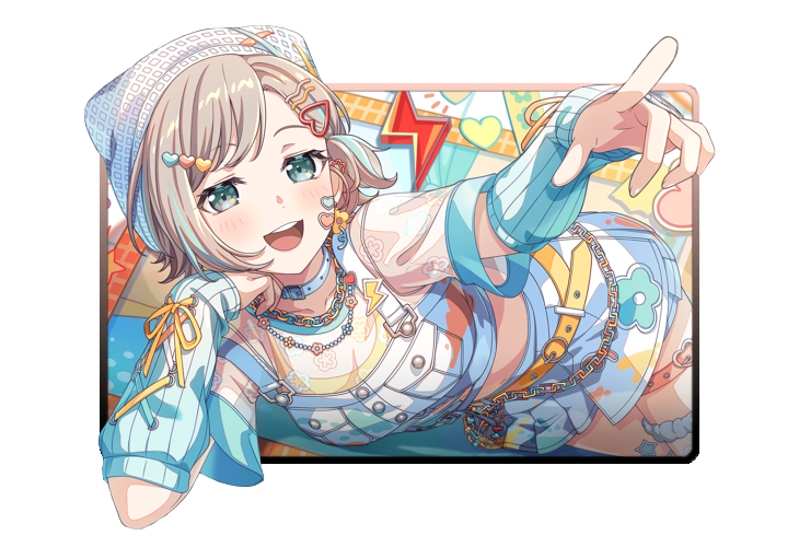 Moca Aoba 3D poster skin