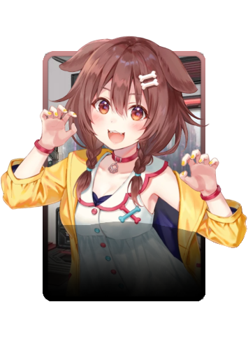 Inugami Korone 3D skin