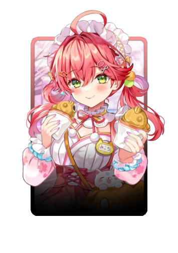 Sakura Miko 3D skin