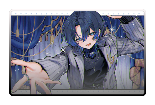 Hiodoshi Ao poster skin