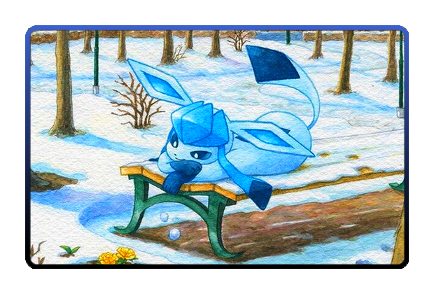 Glaceon poster skin