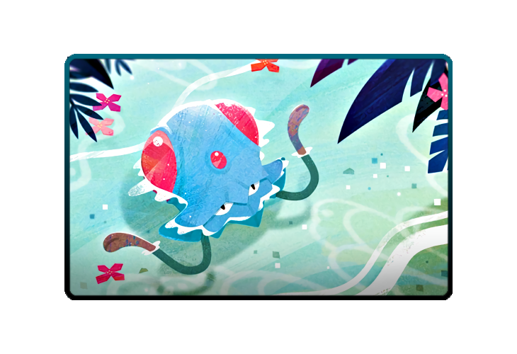 Tentacool poster skin #2
