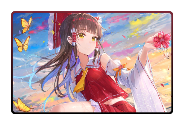 Hakurei Reimu poster skin