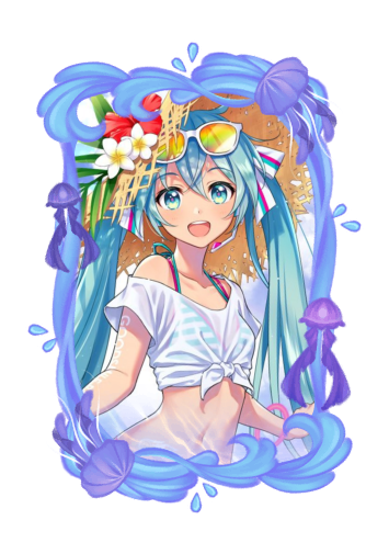 Hatsune Miku Summer 2026 skin