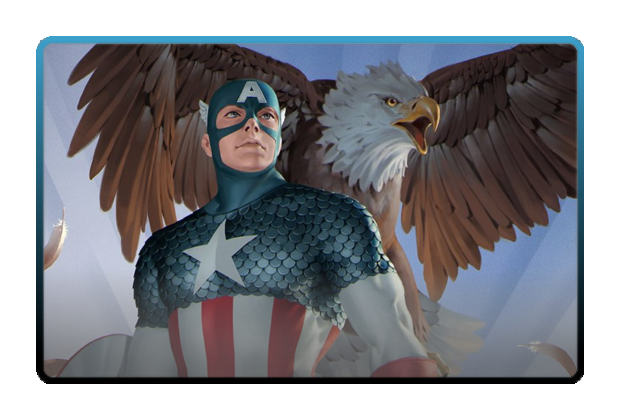 Captain America poster skin