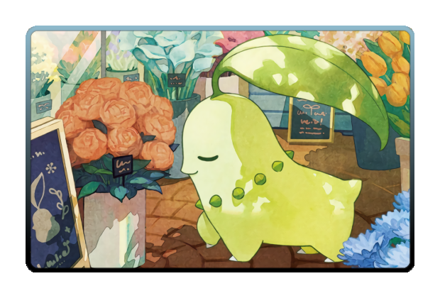 Chikorita poster skin