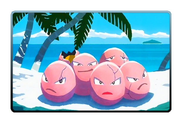 Exeggcute poster skin