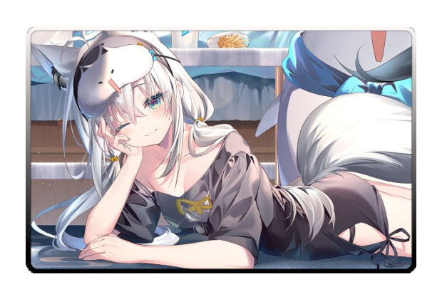 Shirakami Fubuki poster skin