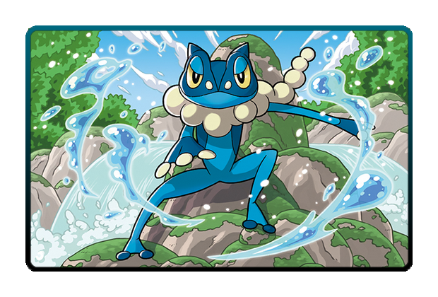 Frogadier poster skin