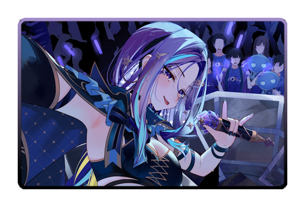 Moona Hoshinova poster skin