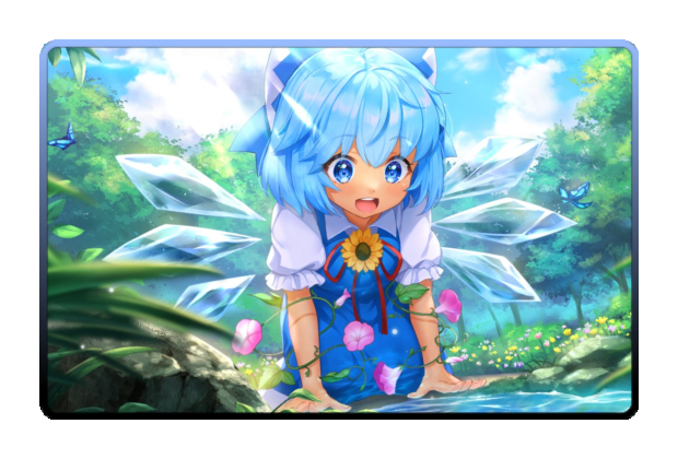 Cirno poster skin