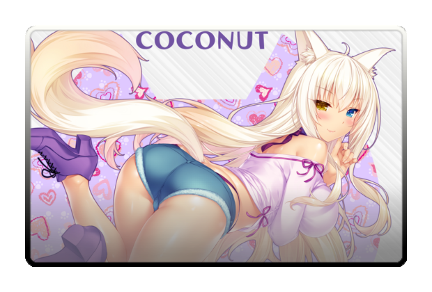 Coconut poster skin