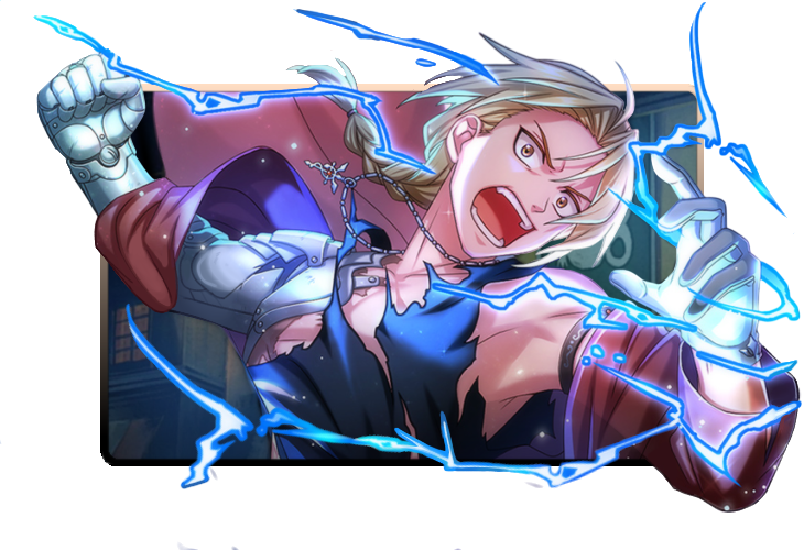 Edward Elric 3D poster skin