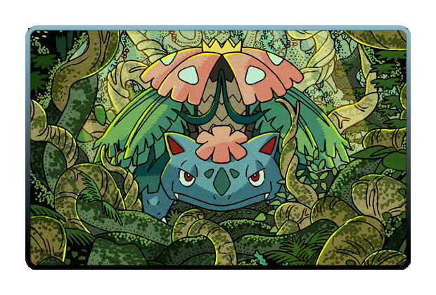 Venusaur poster skin