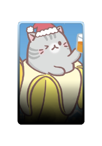 Mackerel Tabby Bananya Christmas 2025 skin