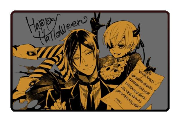 Sebastian Michaelis Halloween 2025 poster skin