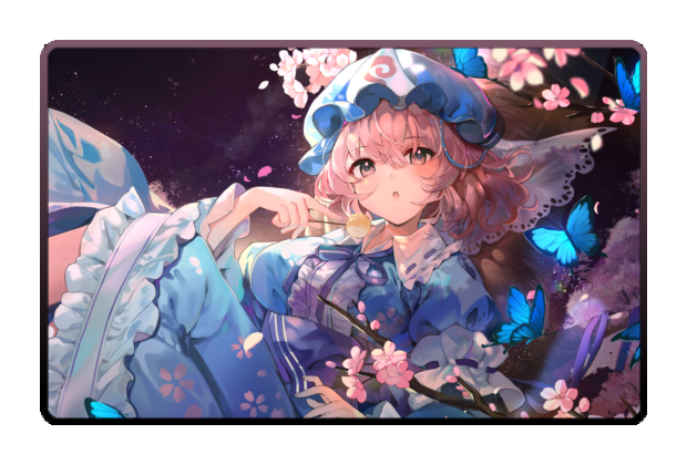 Saigyouji Yuyuko poster skin #2