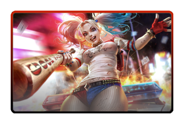 Harley Quinn poster skin