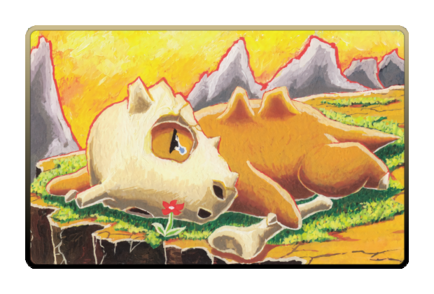 Cubone poster skin