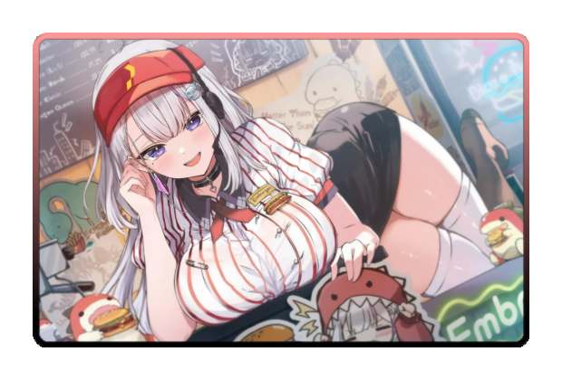 Ember Amane poster skin