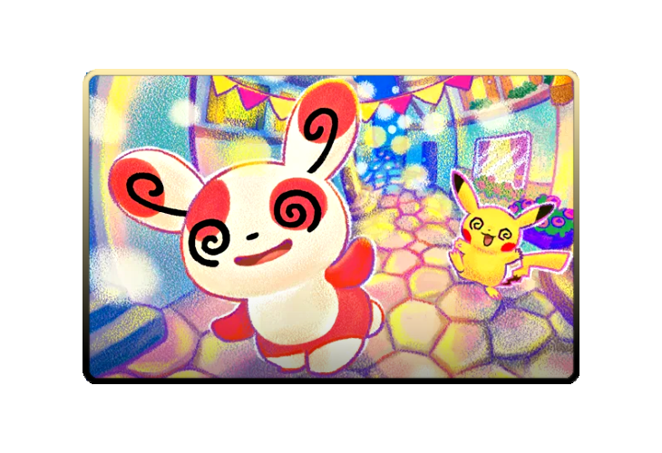 Spinda poster skin