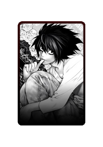 L Lawliet manga skin
