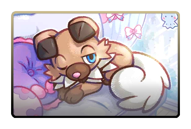 Rockruff poster skin