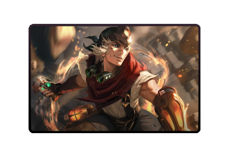 Ezreal poster skin