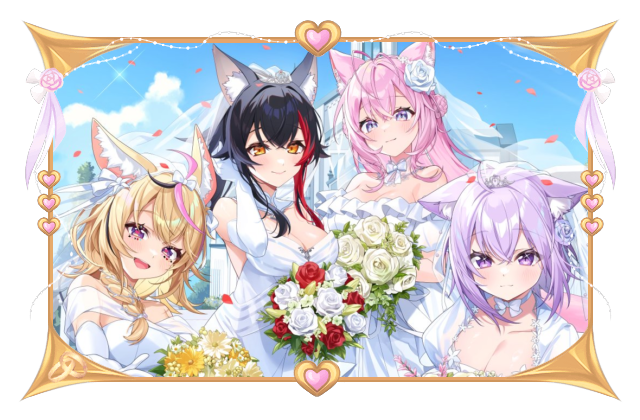 Ookami Mio Wedding 2026 poster skin