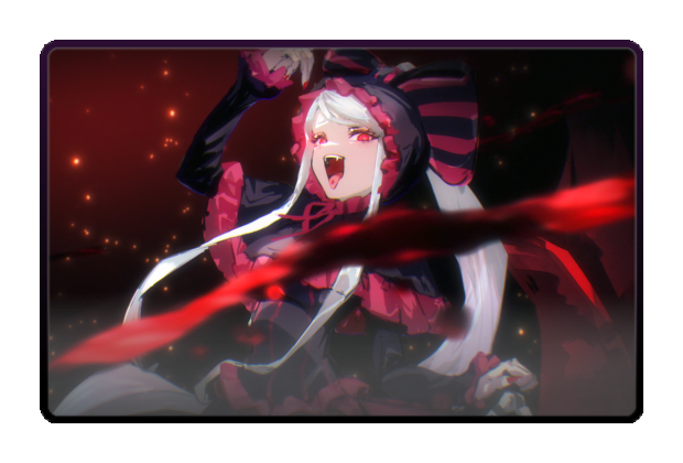 Shalltear Bloodfallen poster skin