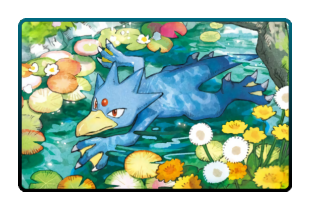 Golduck poster skin